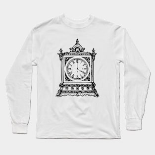 Vintage Royal Table Clock Long Sleeve T-Shirt